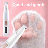 Pet Grooming Clippers with LED Light Support