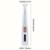 Pet Grooming Clippers with LED Light Support