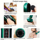 NNETM USB Rechargeable Gua Sha 6-Speed Massage Tool