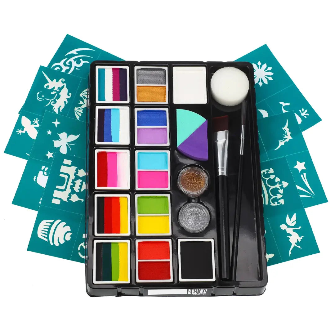 Fusion Body Art - Perfect Face Painting Kit